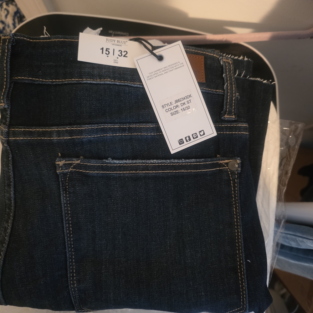 Judy Blue Women's Dark Indigo Skinny Jeans